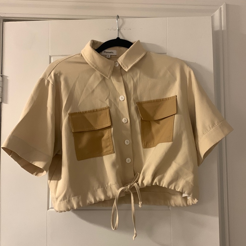 Cropped blouse